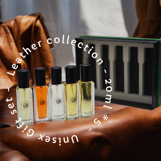 Leather Collection Unisex Gift Set