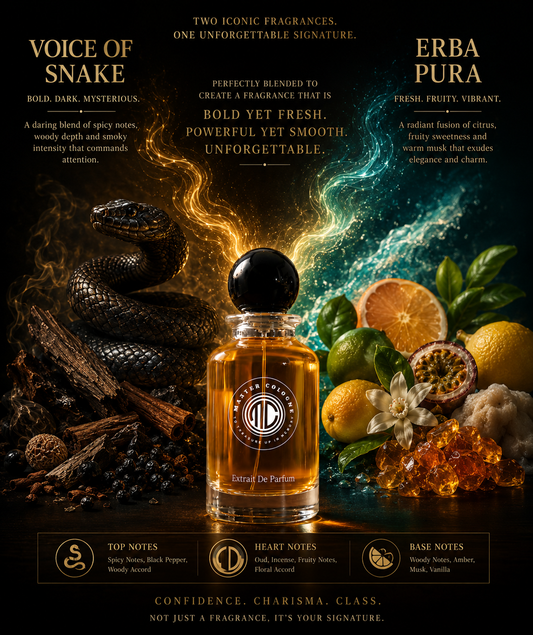 Masterlogy No.3  (Voice of Snake + Erba Pura = Voices in Erba)