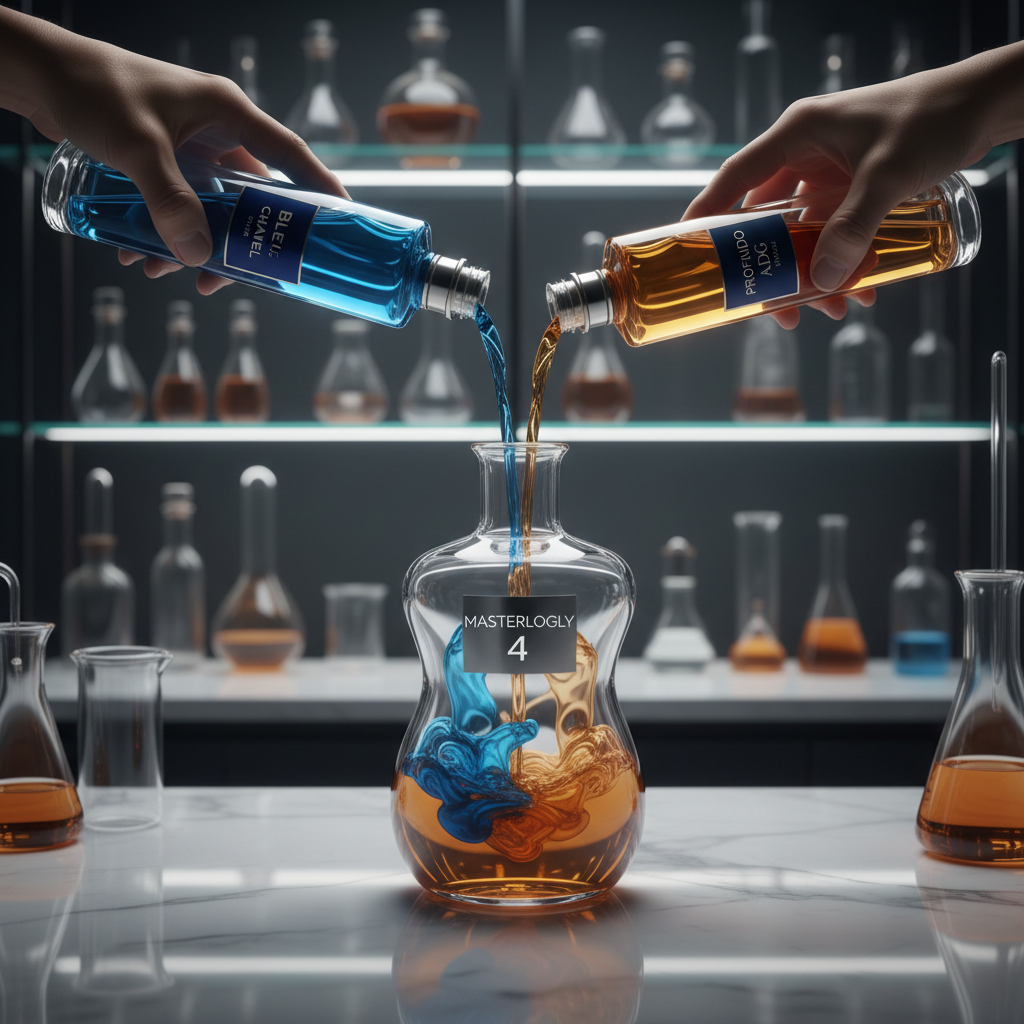 Masterlogy No.4 (Bleu de chanel + Aqua di gio Profumo = Bleu de Profumo)